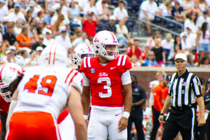 Ole Miss QB Spencer Sanders